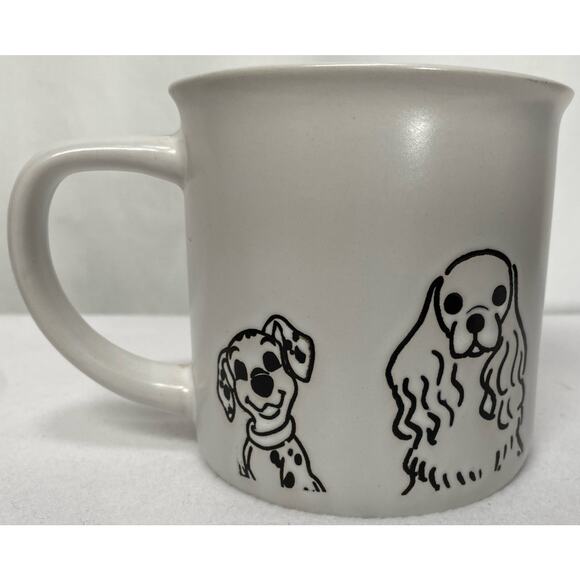 NWT Boston Warehouse Trading 18 oz Mug Dogs White - Picture 3 of 8